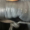 Alexander McQueen Black Padded White Tread Boot Sz 5 (37)