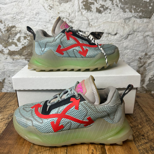 Off White Odyssey Green Blue Sz 7 (40) No Box