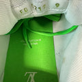 Louis Vuitton Green White Trainer Sneaker Sz 10.5 (9LV)