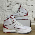Air Jordan 2 White Red (2014) Sz 12