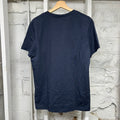Balmain Circle Logo Navy T-Shirt Sz XL