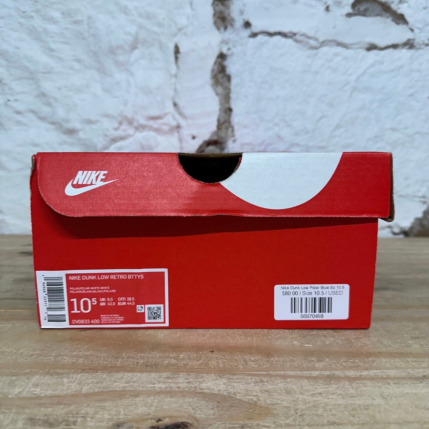Nike Dunk Low Polar Blue Sz 10.5