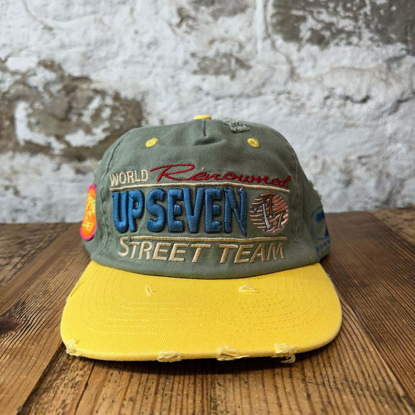 Up7Skate Green Bean Hat DS