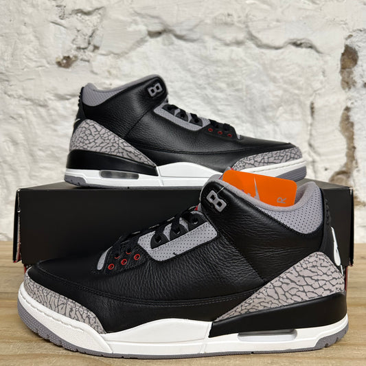 Air Jordan 3 Black Cement Sz 13 DS