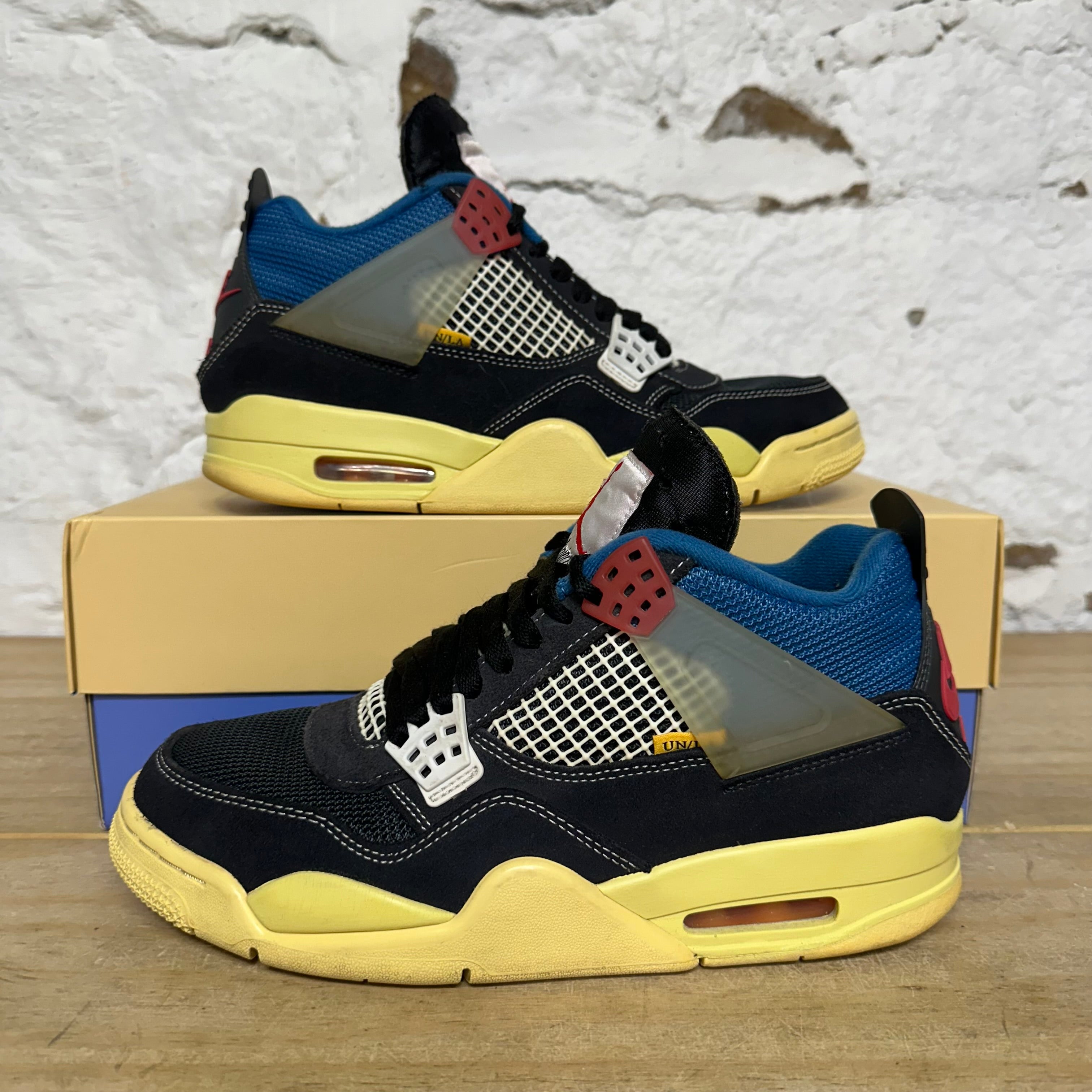Air Jordan 4 Union Off Noir Sz 8