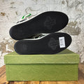 Gucci Basket White Demetra Green Sneaker Sz 7