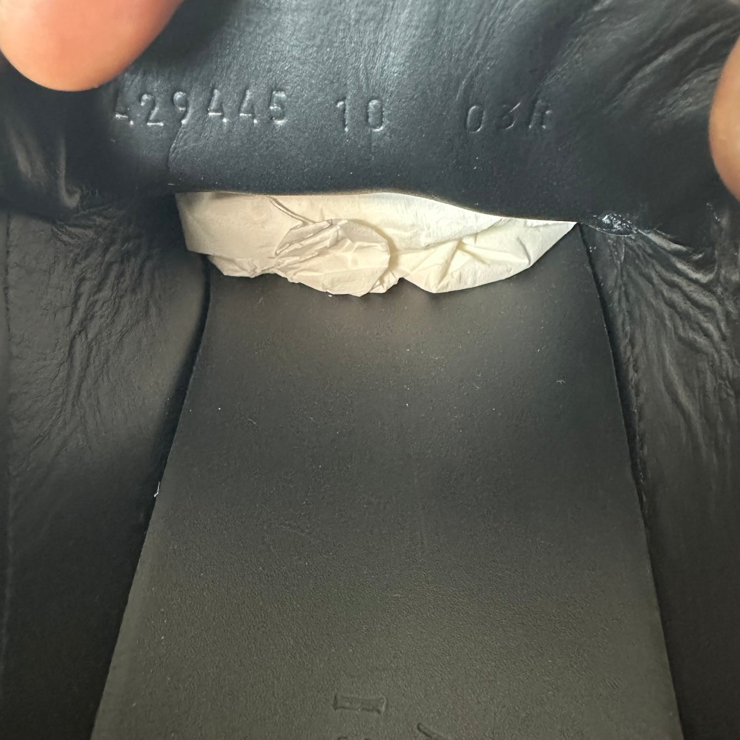 Gucci Black Monogram Red Tab Ace Sneaker Sz 10