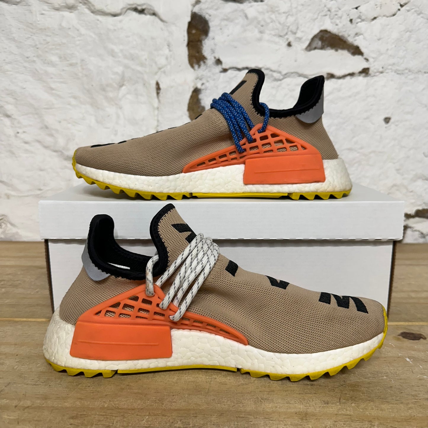 Adidas Human Race NMD Pharrell Pale Nude Sz 8.5