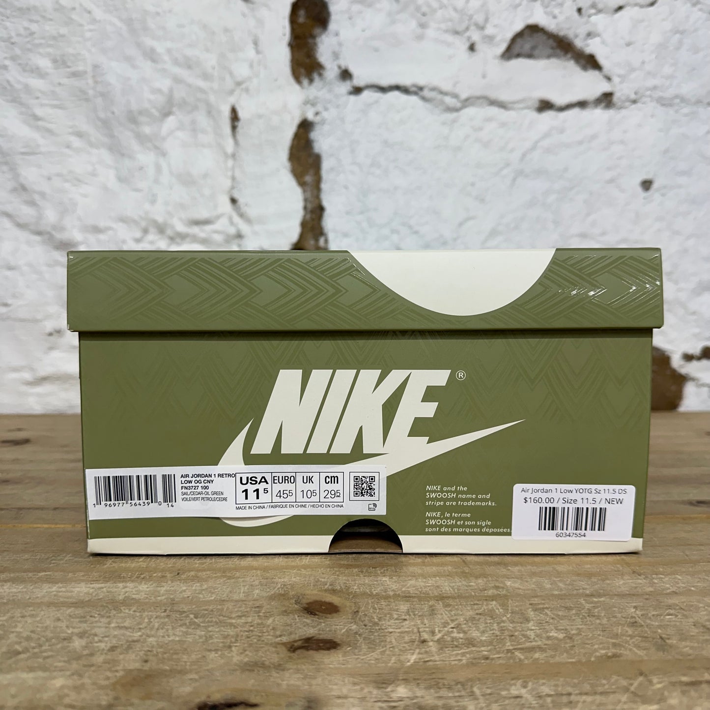 Air Jordan 1 Low YOTG Sz 11.5 DS