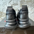 Versace Chain Reaction Barocco Print Black Sneaker Sz 8 (41)