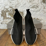 Balenciaga Black White Sock Rrunner Sneaker Sz 6.5 (39) No Box