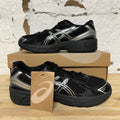 Asics Gel-1130 Black Pure Silver Sz 7 DS