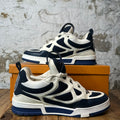 Louis Vuitton Navy White Skate Sneaker Sz 10.5 (9LV)