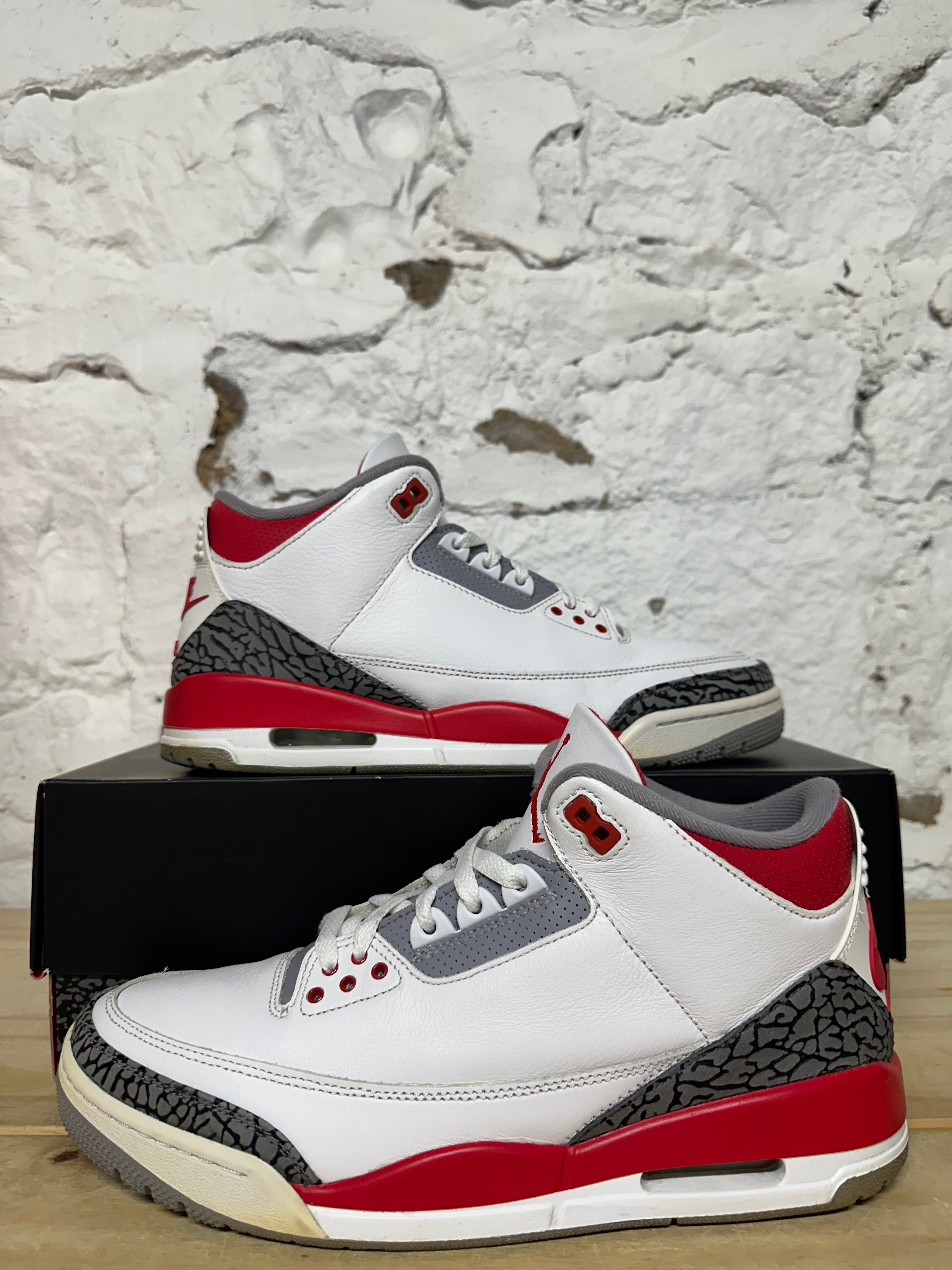 Air Jordan 3 Fire Red Sz 10.5