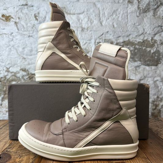 Rick Owens Geobasket Flesh Milk Sneaker Sz 7 (40)
