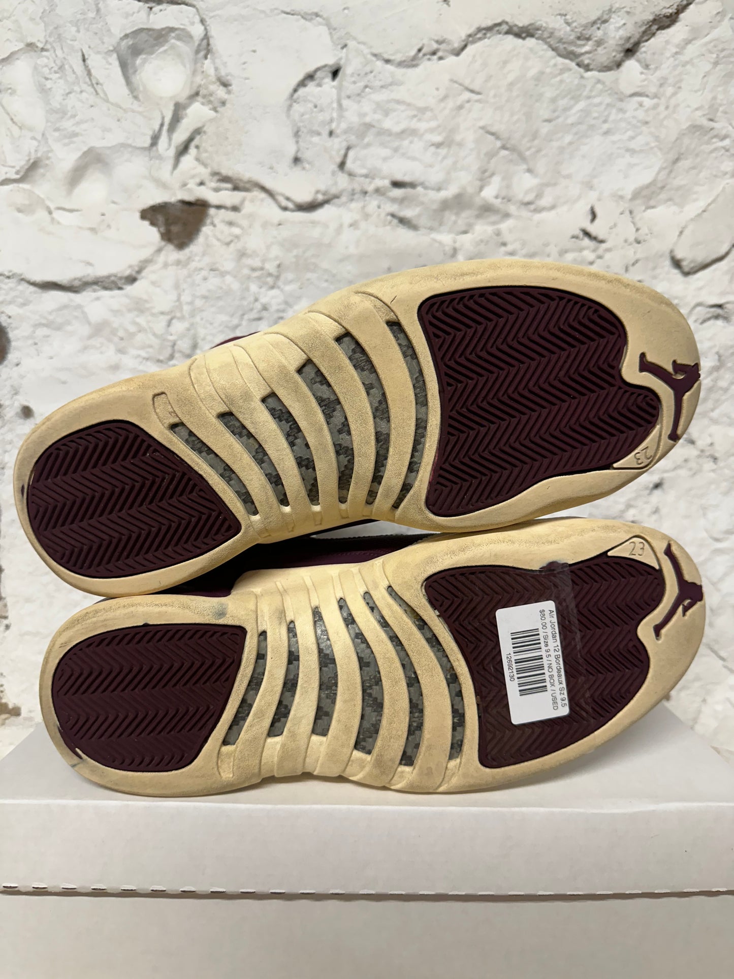 Air Jordan 12 Bordeaux Sz 9.5