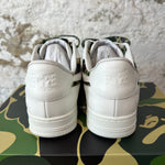 Bapesta White Green Camo Sz 10