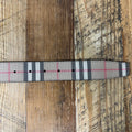 Burberry Tan Plaid Black Reversible Belt Sz (100/40)
