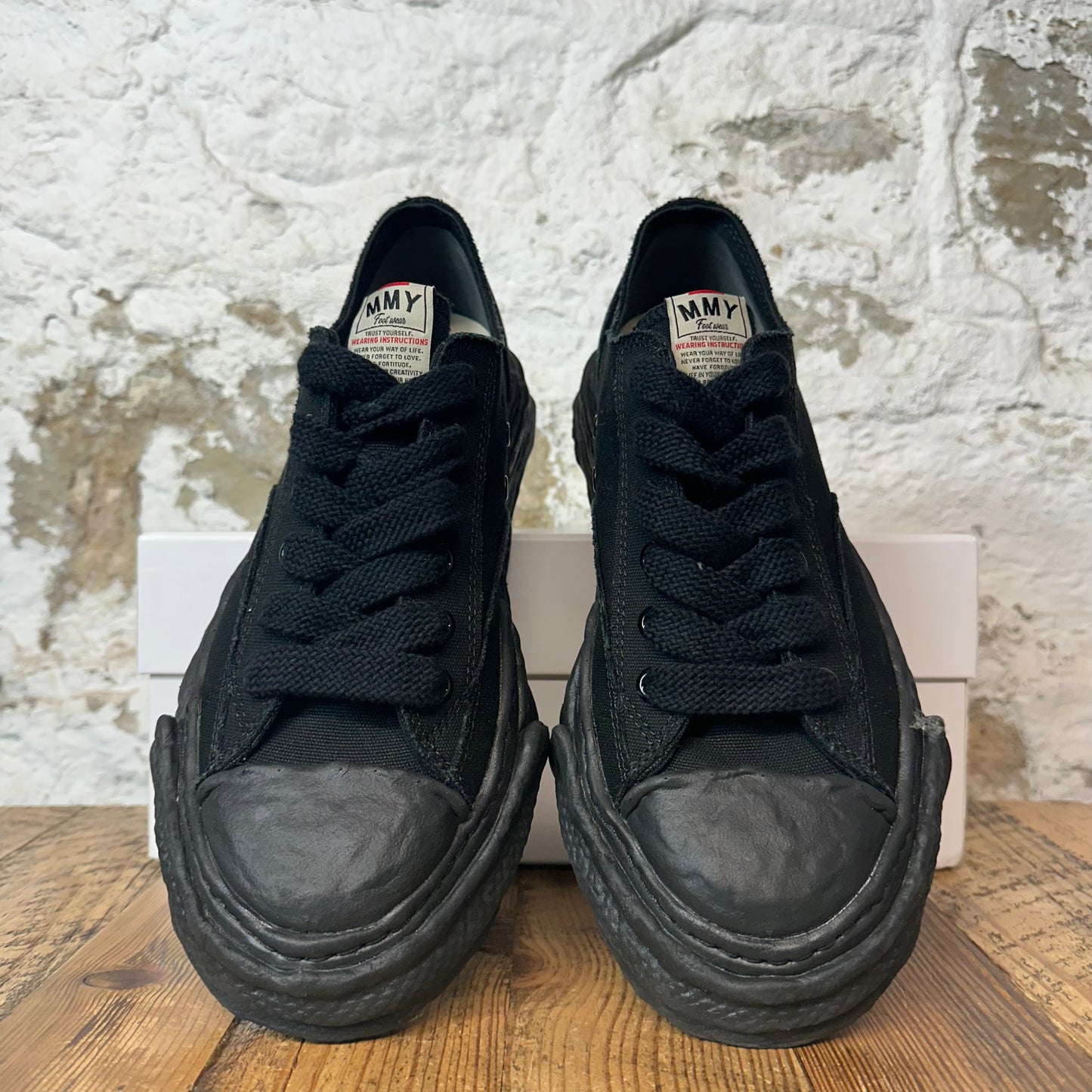 Maison Mihara Peterson 23 Triple Black Sneaker Sz 11 (44)