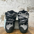 Lanvin Curb Grey Black 3M Sneaker Sz 11 (44)