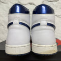 Air Jordan 1 High Metallic Navy Sz 10.5