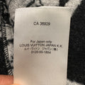Louis Vuitton Comics Trucker Jacket Black White Sz L