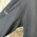 Chrome Hearts Gradient T Logo L/s Black Sz XL (Bleach Stains)