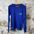 Chrome Hearts Sleeve Star Blue Long Sleeve Sz S
