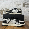 Amiri White Skeleton Black White Sneaker Sz 6.5 (39)