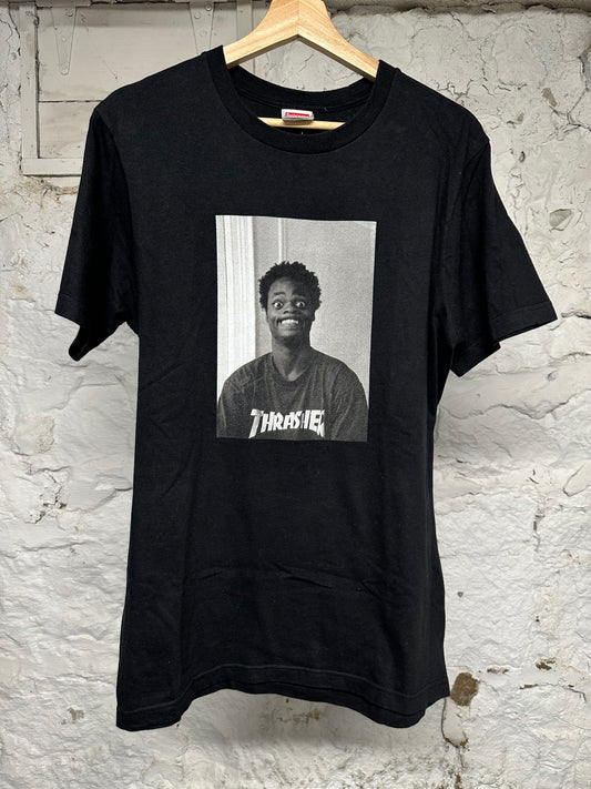 Supreme Thrasher Harold Black T-Shirt Sz S