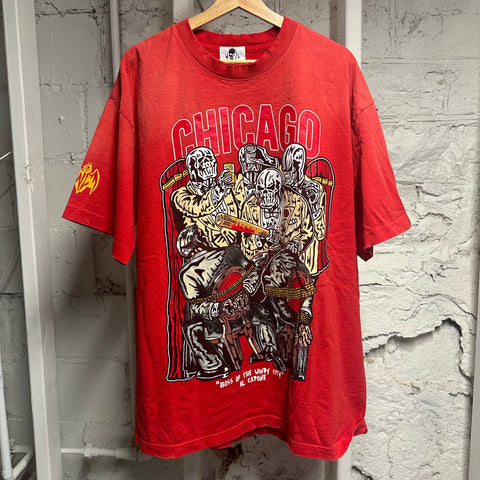 Warren Lotas Chicago Red T-Shirt Sz 2XL