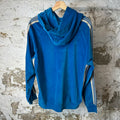 Needles Blue Velour Track Hoodie Sz M