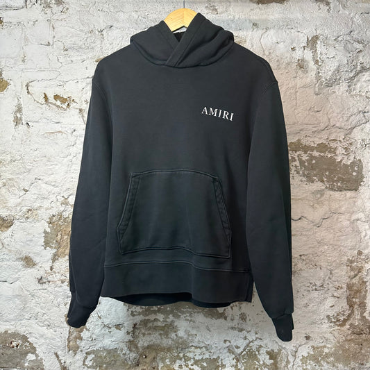 Amiri Cherub Logo Hoodie Black Sz S