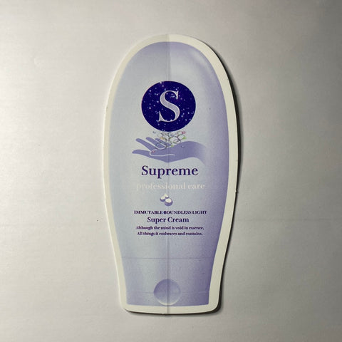 Supreme Super Cream Soap Sticker