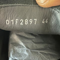 Rick Owens Vintage Black Leather Milk Sneaker Sz 11 (44) DS
