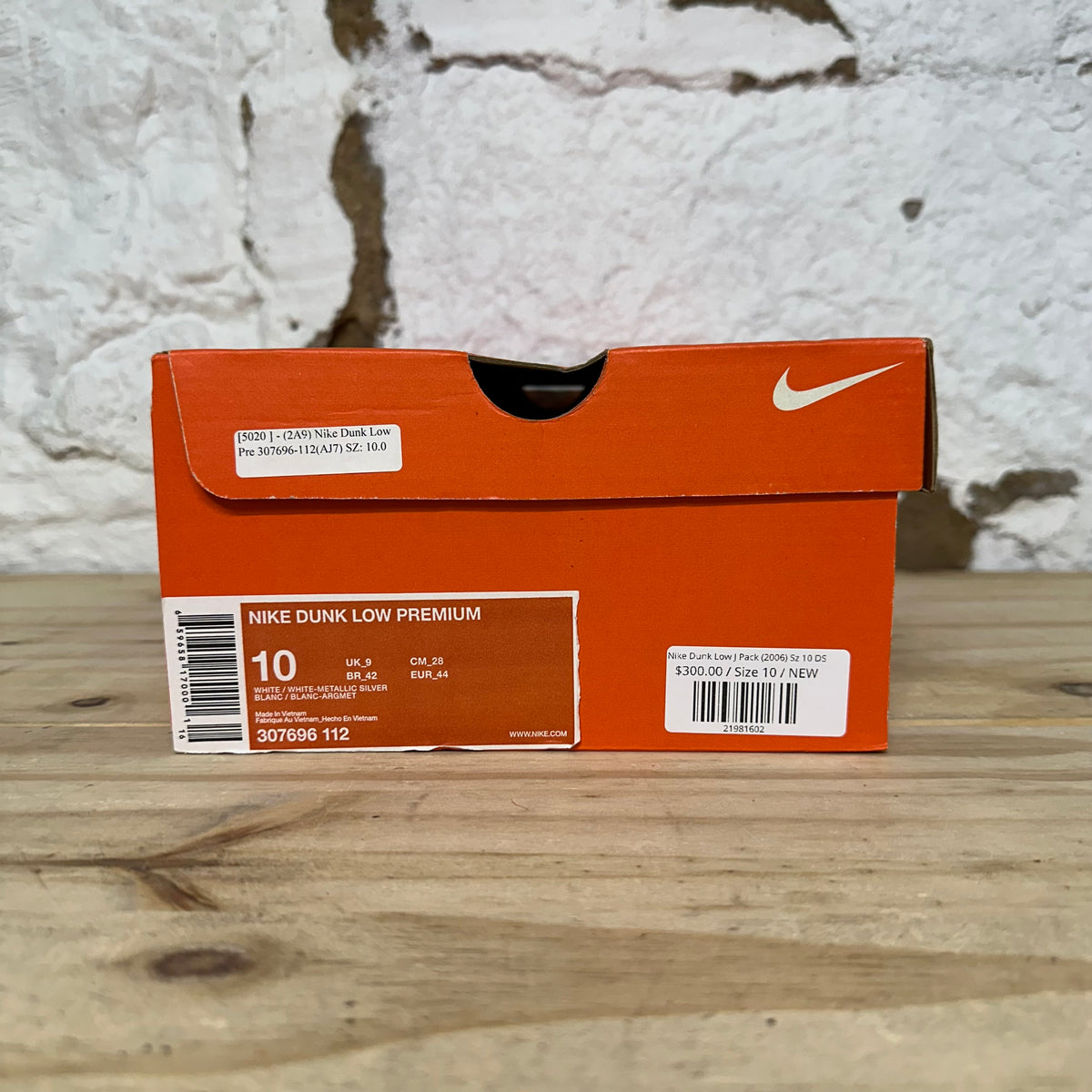 Nike Dunk Low J Pack (2006) Sz 10 DS