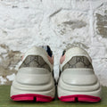 Gucci Rhyton Navy Pink White Sneaker Sz 4.5 (36.5)