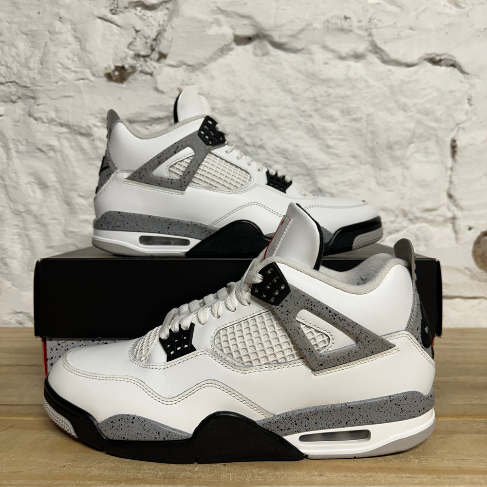 Air Jordan 4  White Cement Sz 11