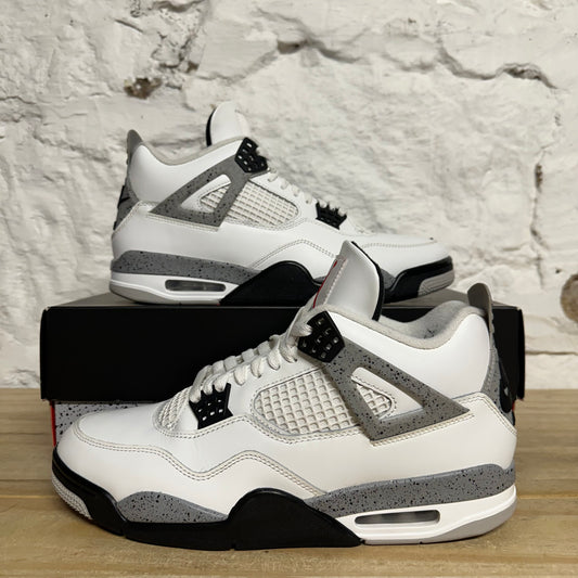 Air Jordan 4  White Cement Sz 11