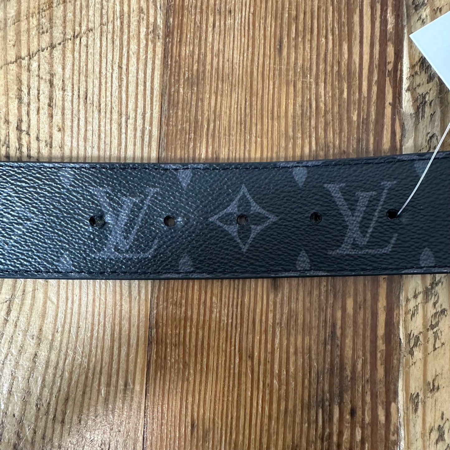 Louis Vuitton Graphite Belt Sz (85/34)