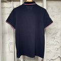 Moncler Small Logo Navy Polo Shirt Sz S