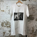 Rick Owens Temple Level White T-Shirt Sz S DS