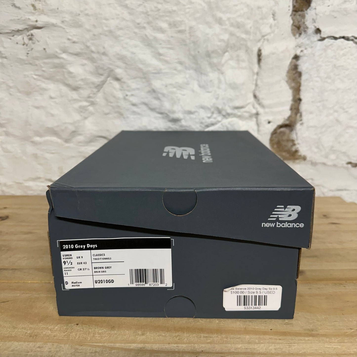 New Balance 2010 Grey Day Sz 9.5