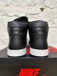 Air Jordan 1 High Black Satin Gym Red Sz 11.5 DS