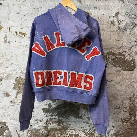 Vale Sea Cluster Purple Zip Up Hoodie