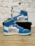 Air Jordan 1 High Off White UNC Sz 9.5