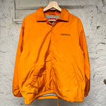 Supreme Orange Lined Jacket Sz S