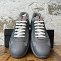 Prada Americas Cup Grey Rubber Sneaker Sz 11 (44) DS