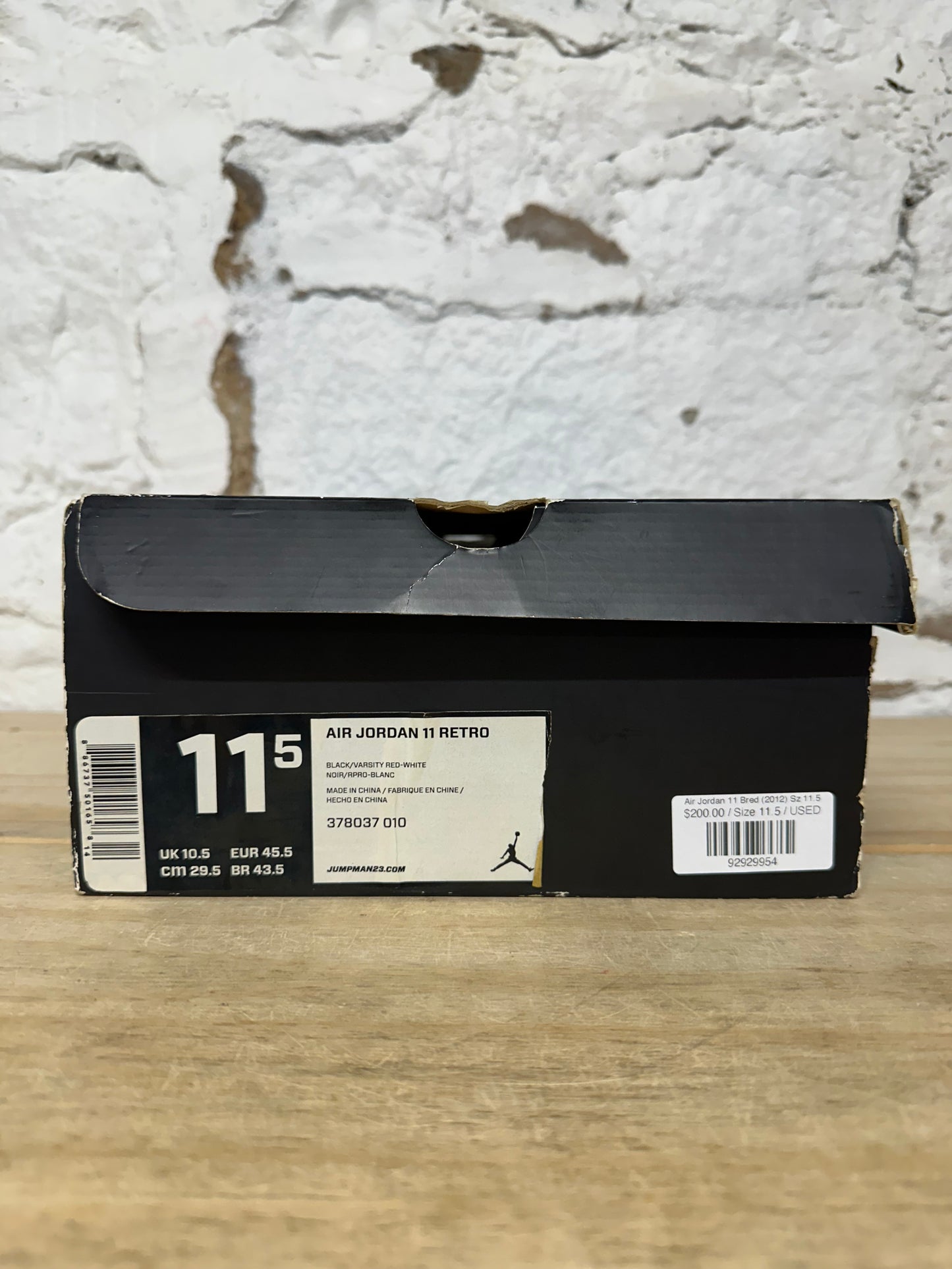 Air Jordan 11 High Bred (2012) Sz 11.5