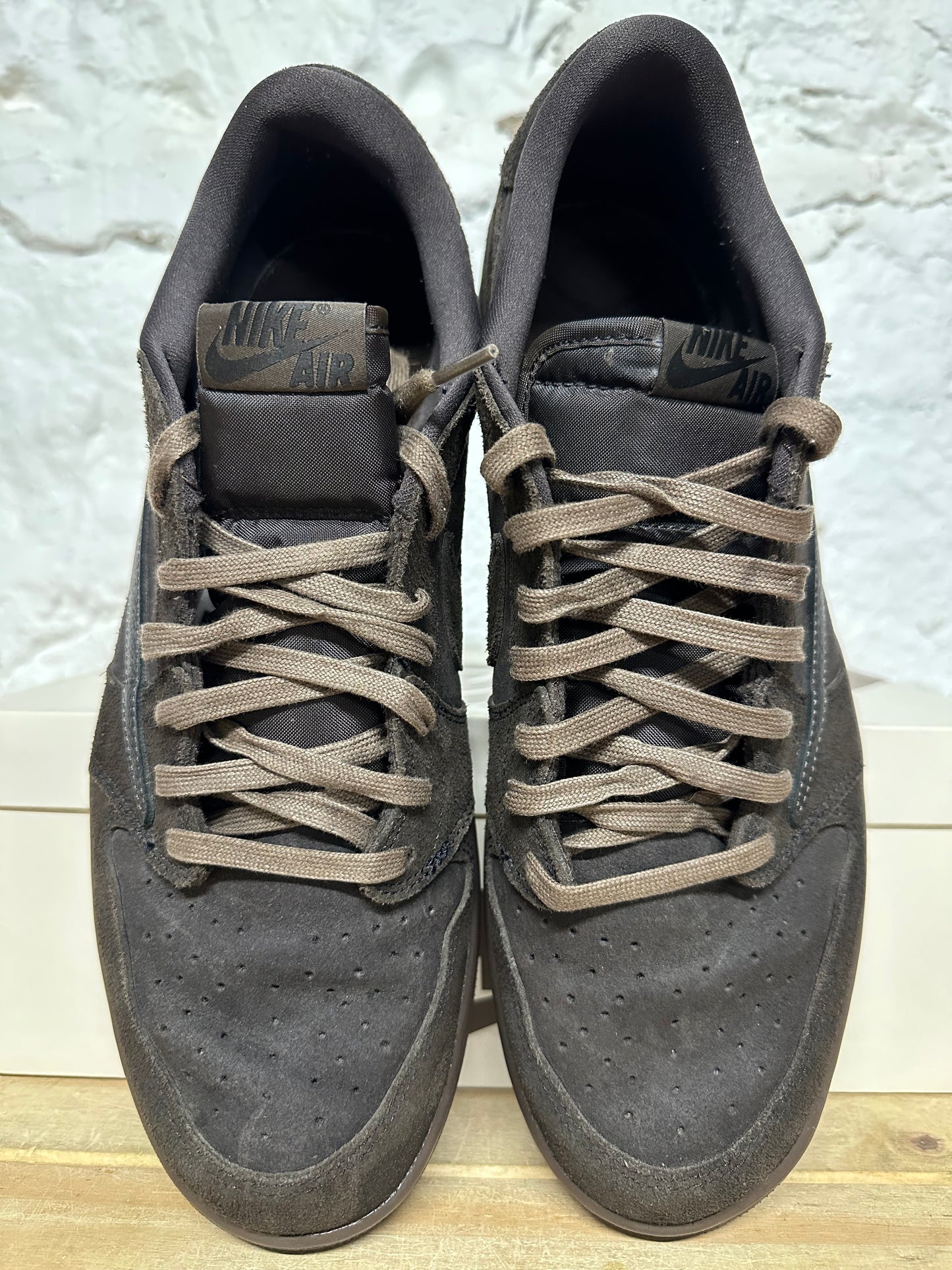 Air Jordan 1 Low Travis Scott Velvet Brown Sz 13